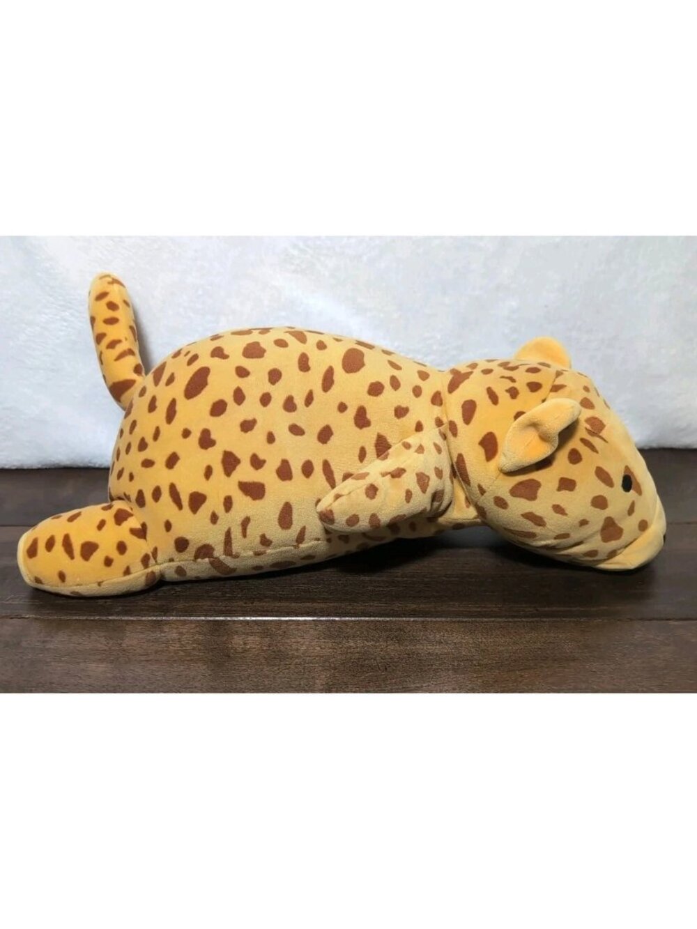 20" Pillowfort Yellow Cheetah Weighted Throw Pillow Target Calming Plush Stuffy